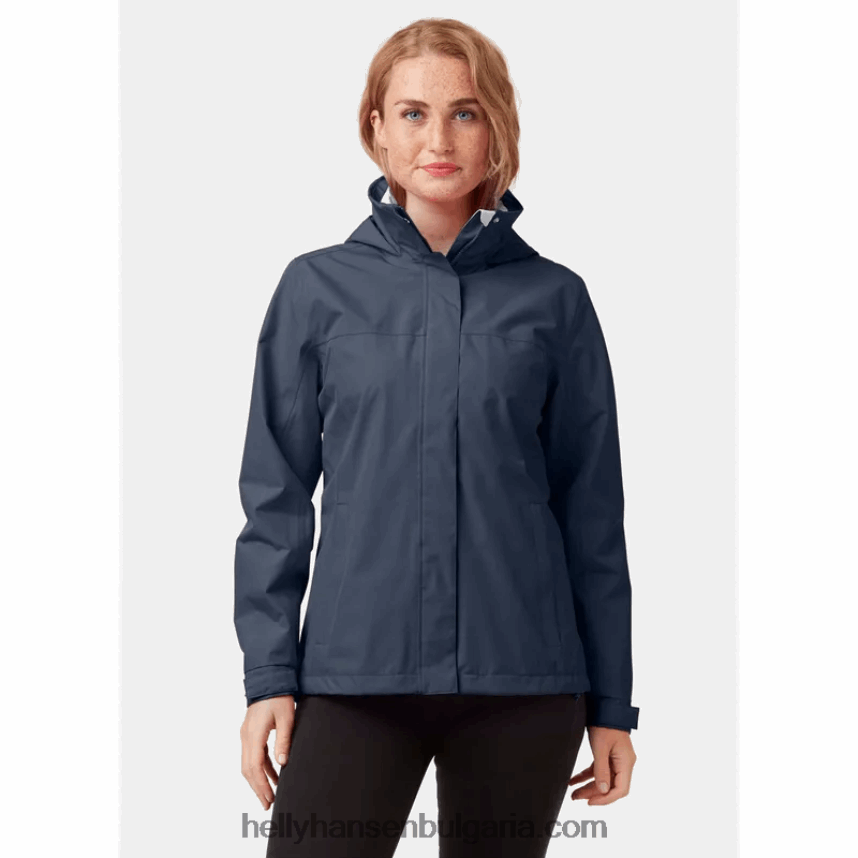 Жени дамски екип аден дъждобран 80V22D2792 nimbus clou/черно Helly-Hansen