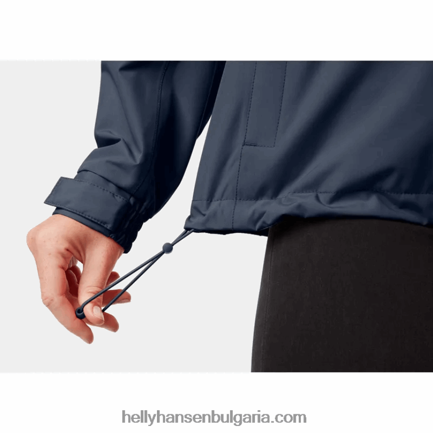 Жени дамски екип аден дъждобран 80V22D2792 nimbus clou/черно Helly-Hansen