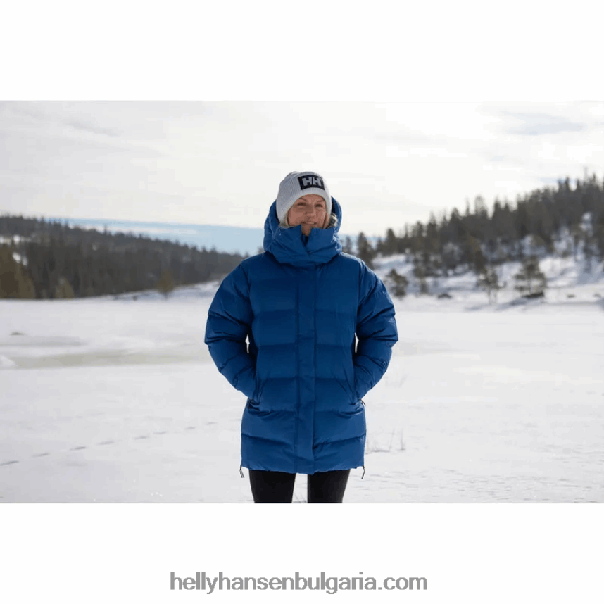 Жени дамска пухкава парка aspire 80V22D1578 нефрит Helly-Hansen