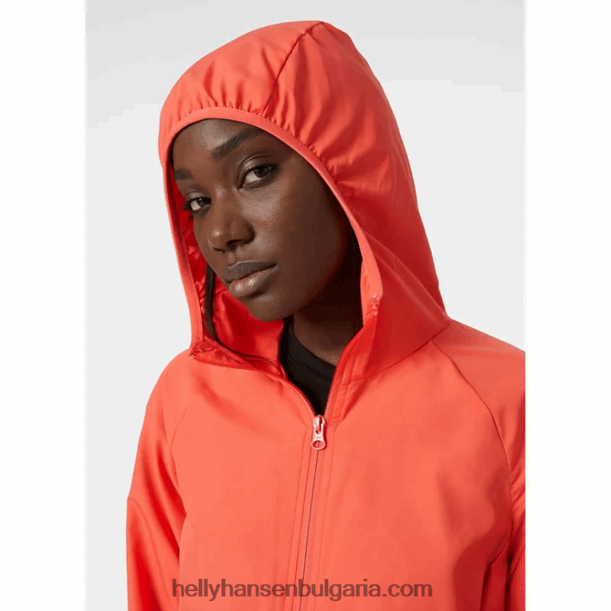 Жени дамско леко водоустойчиво яке juell 80V22D1592 светло син Helly-Hansen