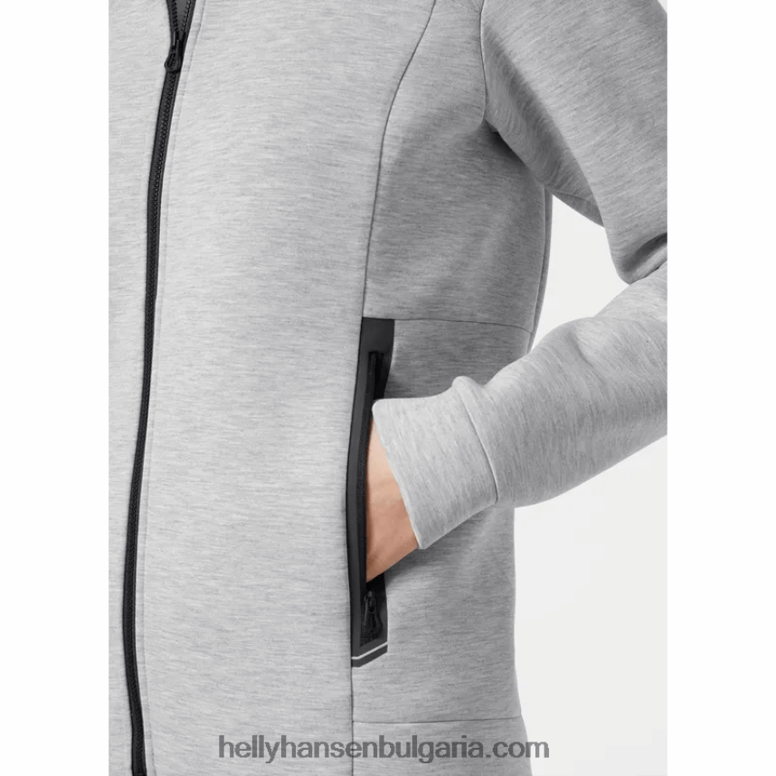 Жени дамско яке с качулка ocean race 80V22D2696 теракота/абанос/тъмносиньо Helly-Hansen