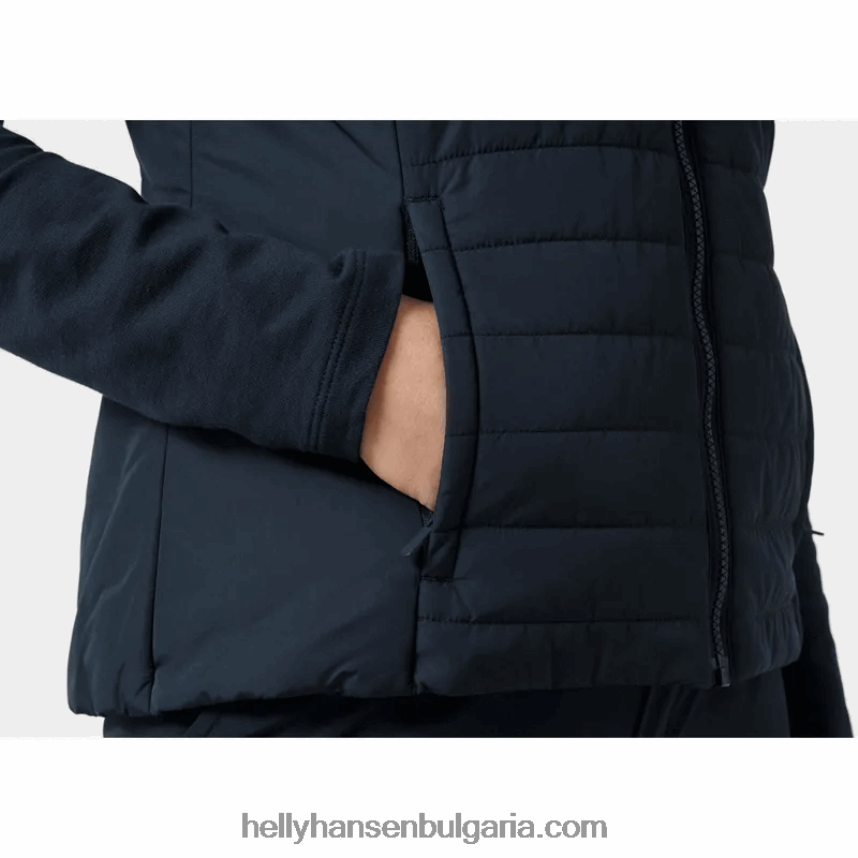 Жени дамска изолирана жилетка 2.0 80V22D1573 бяло Helly-Hansen