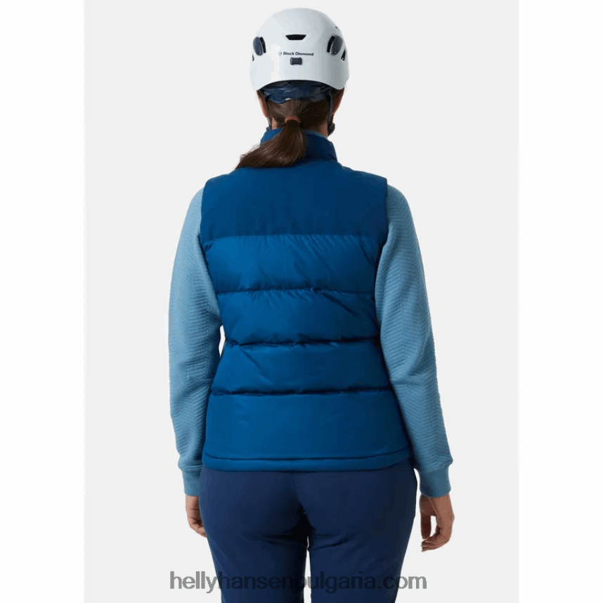 Жени дамска жилетка с пух Isfjord 80V22D1575 черен Helly-Hansen