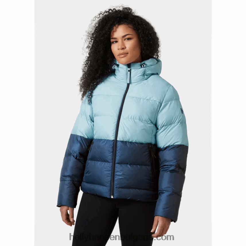 Жени дамско активно бухнало яке 80V22D2639 мак оранжев/аметист Helly-Hansen