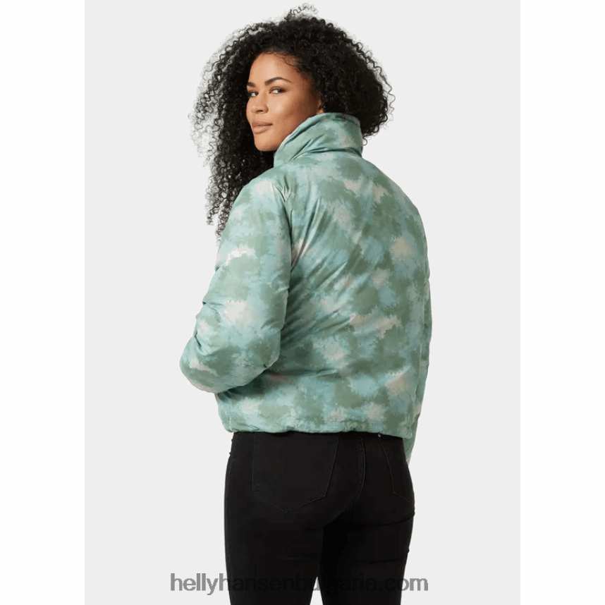 Жени двустранно дамско пухено яке 80V22D2642 натрошена гра Helly-Hansen