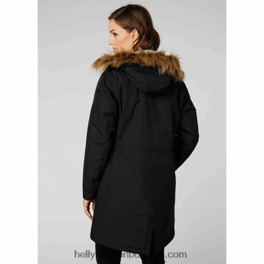 Жени дамска водоустойчива парка Mayen 80V22D1631 червен Helly-Hansen