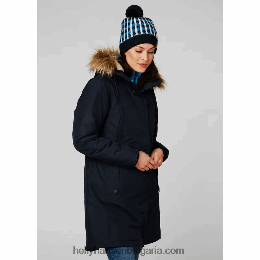 Жени дамска водоустойчива парка Mayen 80V22D1632 черен Helly-Hansen