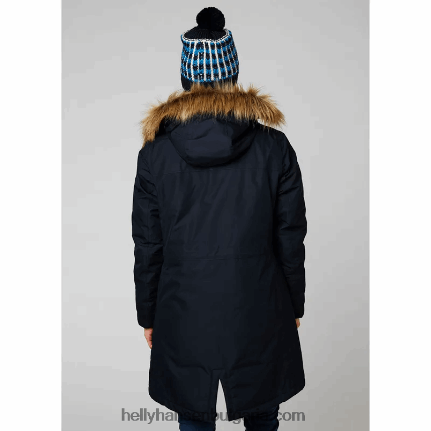 Жени дамска водоустойчива парка Mayen 80V22D1632 черен Helly-Hansen