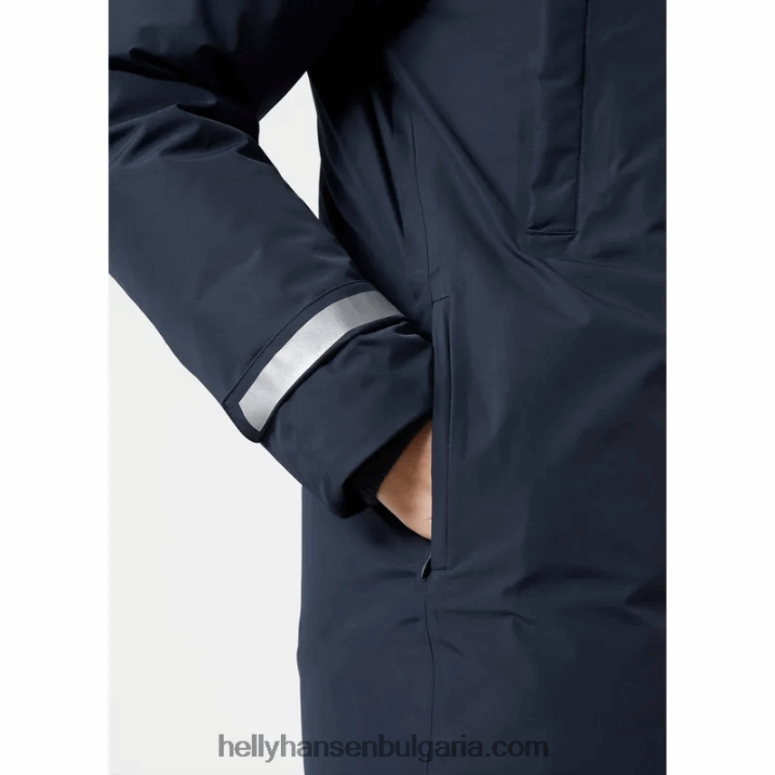 Жени w пухено палто от буве 80V22D2644 черен Helly-Hansen