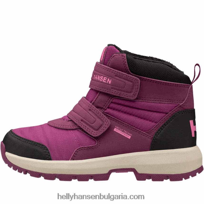 деца детски и юношески ботуши с тетива ht 80V22D2520 бял/сив меланг/тъмносин Helly-Hansen