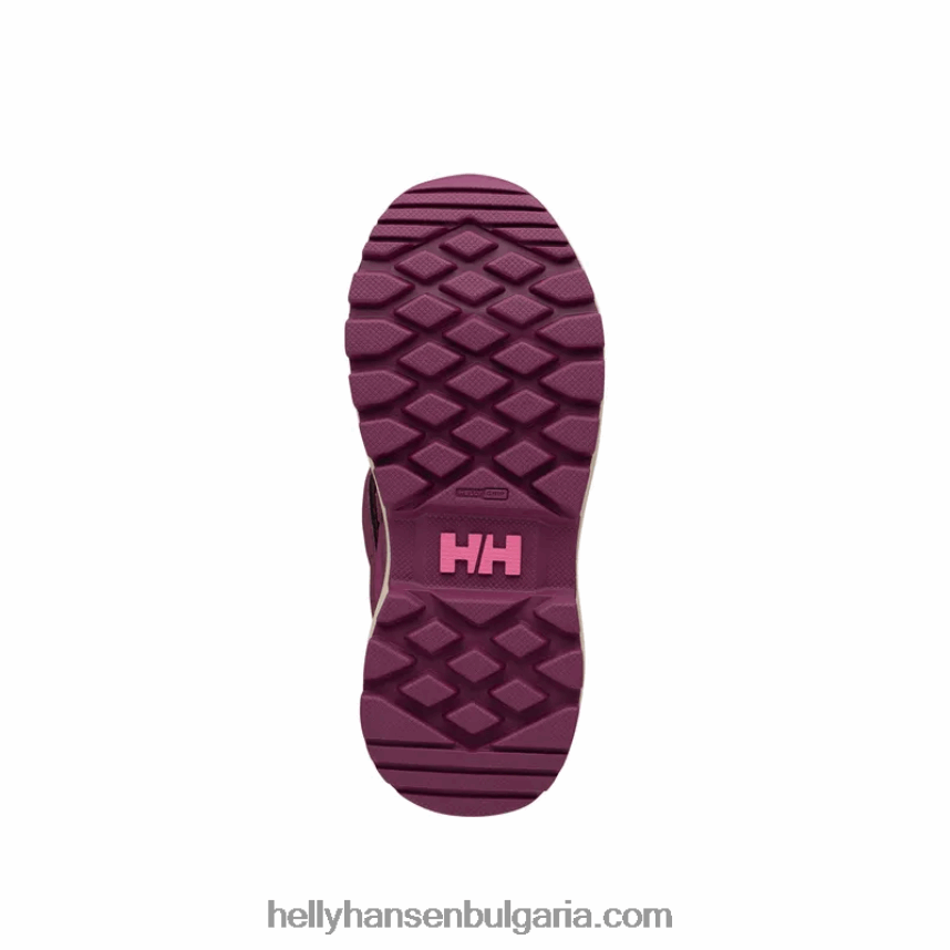 деца детски и юношески ботуши с тетива ht 80V22D2520 бял/сив меланг/тъмносин Helly-Hansen