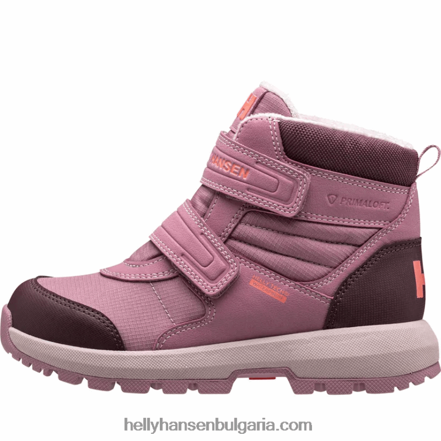 деца детски и юношески ботуши с тетива ht 80V22D2521 лилаво поти Helly-Hansen
