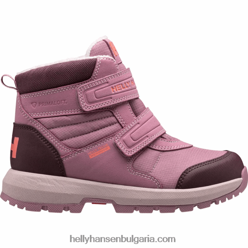 деца детски и юношески ботуши с тетива ht 80V22D2521 лилаво поти Helly-Hansen