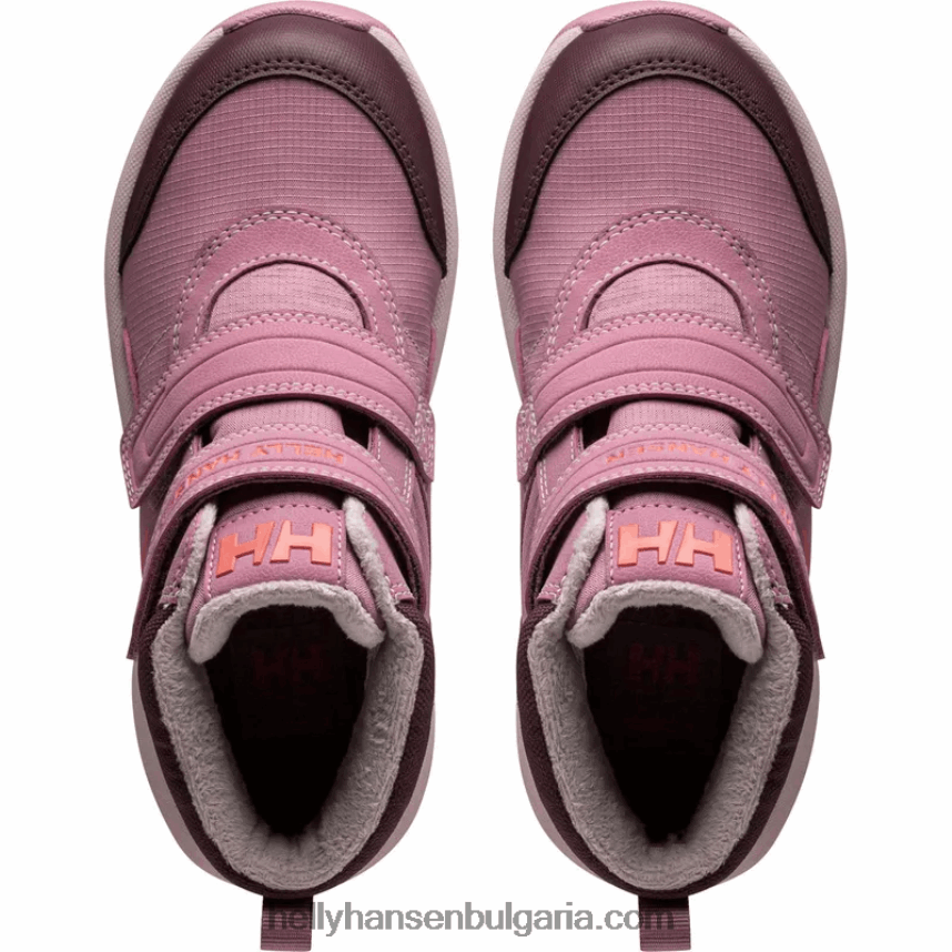 деца детски и юношески ботуши с тетива ht 80V22D2521 лилаво поти Helly-Hansen