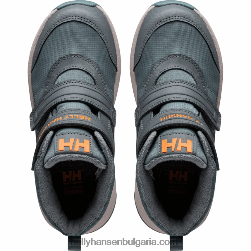 деца детски и юношески ботуши с тетива ht 80V22D2523 розова пепел //натрошен гра Helly-Hansen