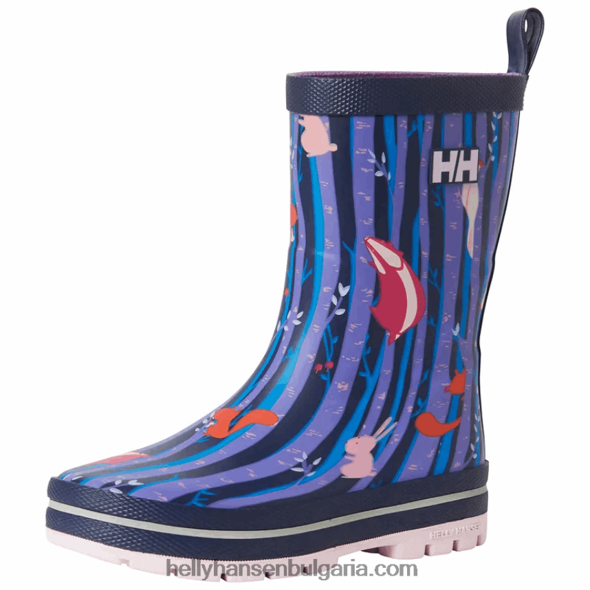 деца jk splash print 80V22D2527 черен Helly-Hansen