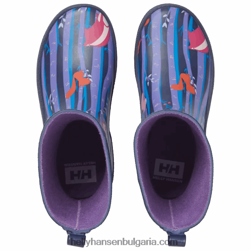 деца jk splash print 80V22D2527 черен Helly-Hansen