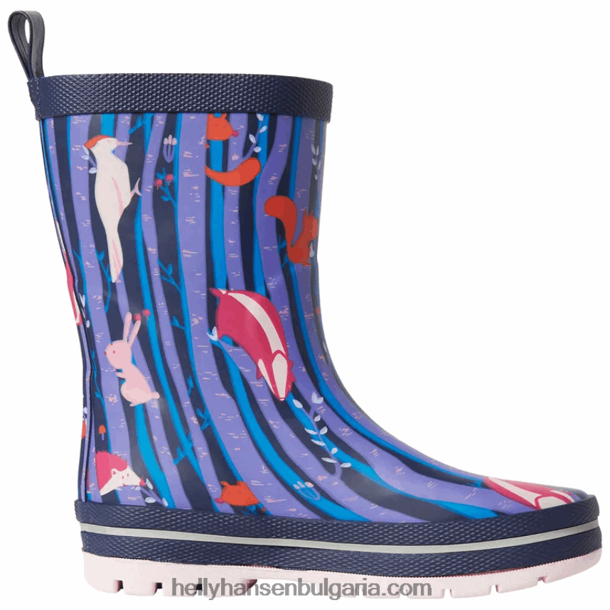 деца jk splash print 80V22D2527 черен Helly-Hansen