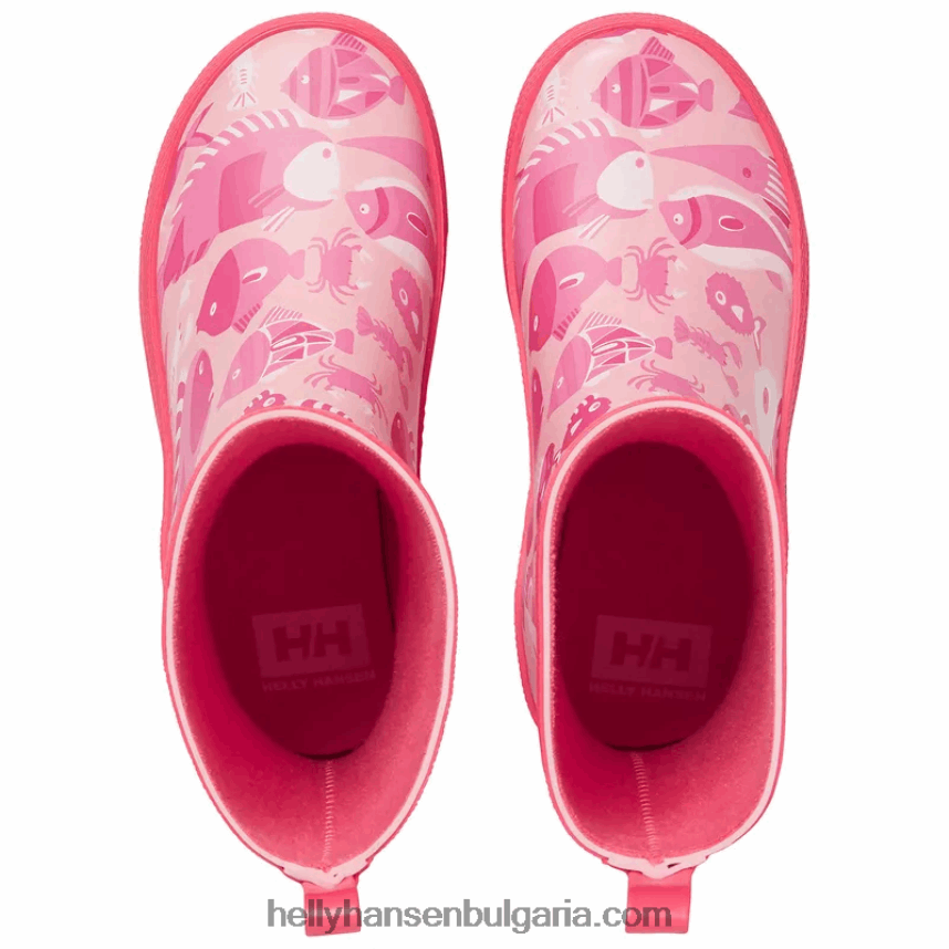 деца jk splash print 80V22D2529 лилаво поти/звуково синьо Helly-Hansen