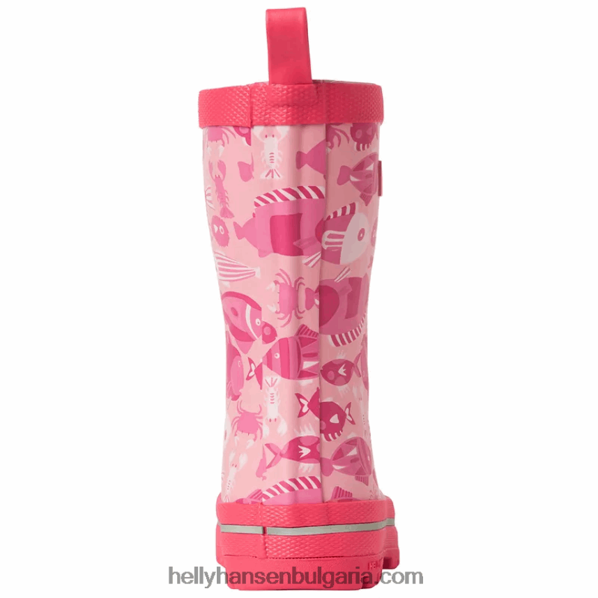 деца jk splash print 80V22D2529 лилаво поти/звуково синьо Helly-Hansen