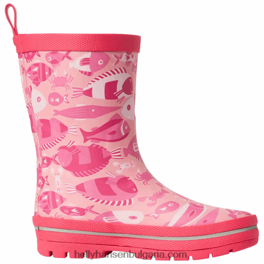 деца jk splash print 80V22D2529 лилаво поти/звуково синьо Helly-Hansen