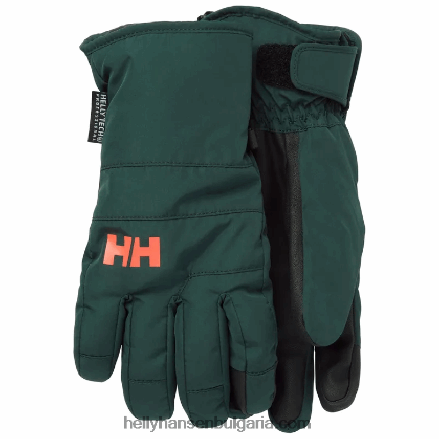 деца юноши swift ht ръкавици 2.0 80V22D2541 полезност gre/navy Helly-Hansen