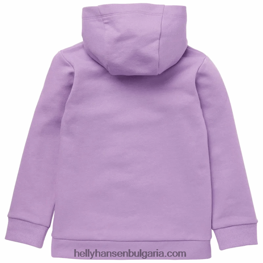 деца детска качулка с лого hh 80V22D2367 прасковено ехо/дълбок фиорд Helly-Hansen