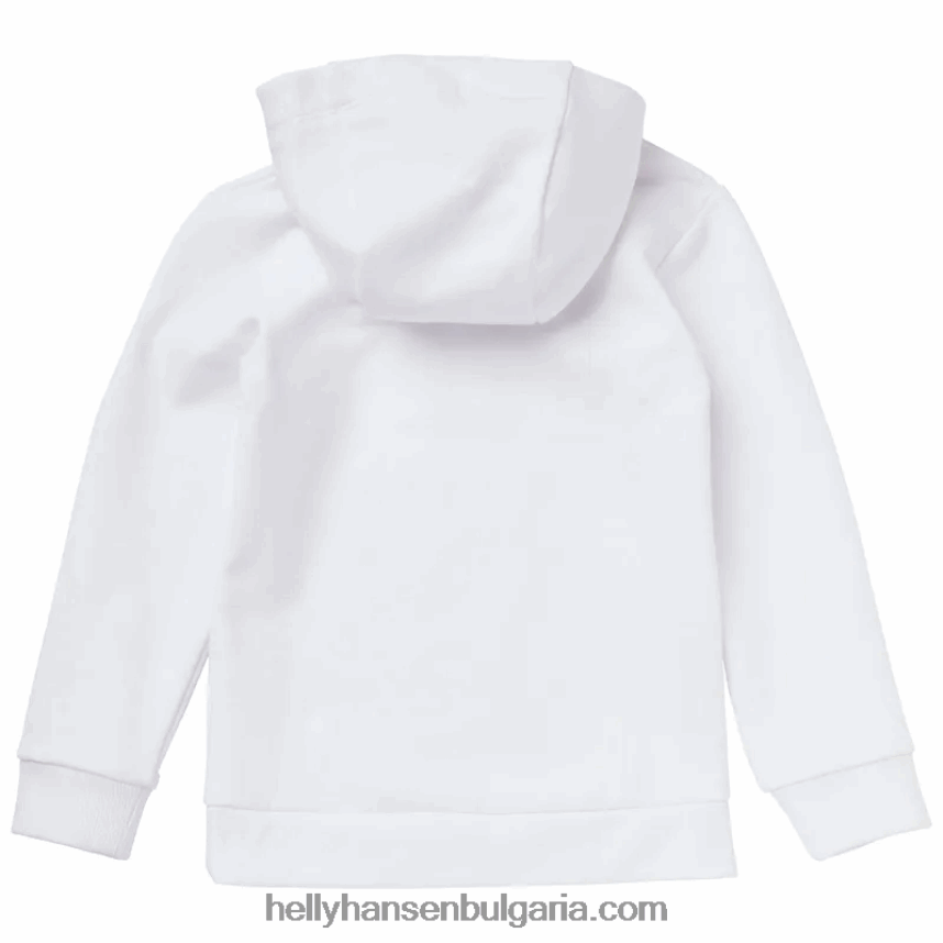 деца детска качулка с лого hh 80V22D2370 рязко зелено Helly-Hansen