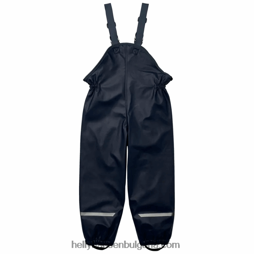 деца детски дъждобран bergen с поларена подплата 2.0 80V22D2325 военноморски флот Helly-Hansen