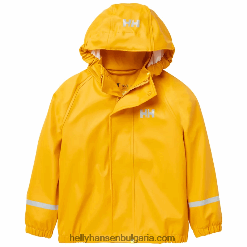 деца детски дъждобран bergen 2.0 pu 80V22D2310 военноморски флот Helly-Hansen