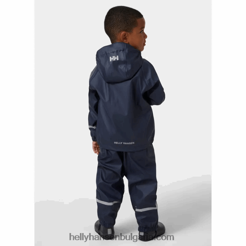 деца детски дъждобран bergen 2.0 pu 80V22D2311 съществено y Helly-Hansen