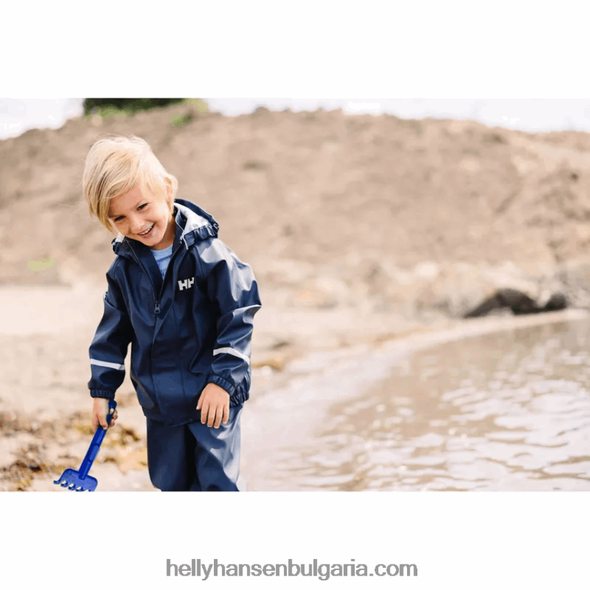деца детски дъждобран bergen 2.0 pu 80V22D2311 съществено y Helly-Hansen