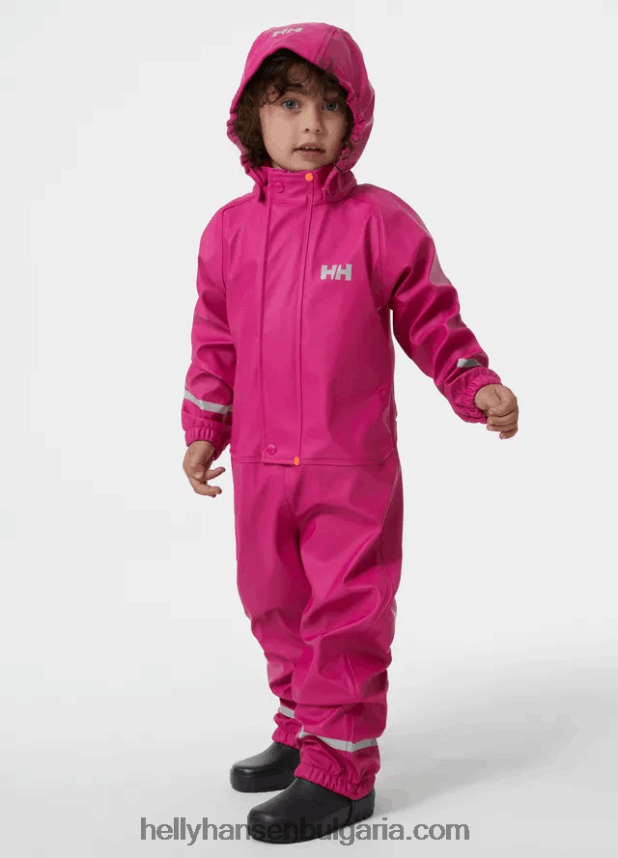 деца детски костюм за игра bergen 2.0 pu дъжд 80V22D2334 абанос Helly-Hansen