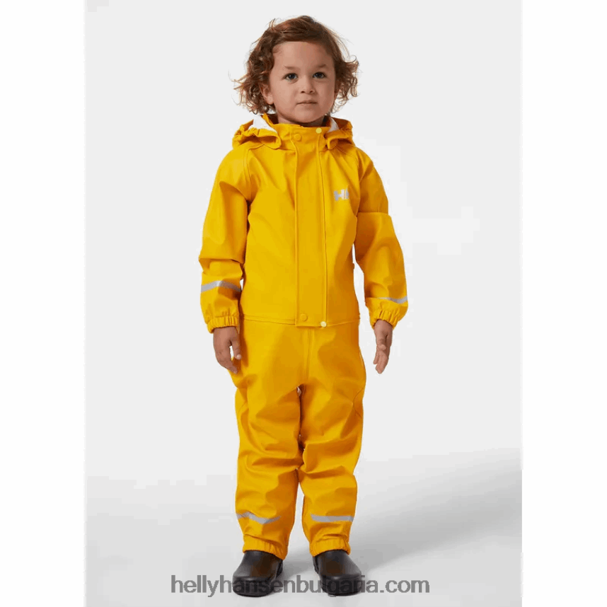 деца детски костюм за игра bergen 2.0 pu дъжд 80V22D2335 магента Helly-Hansen