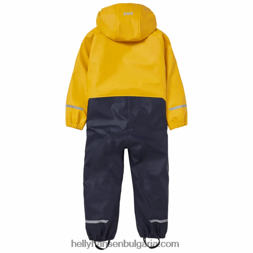 деца детски дъждобран bergen с поларена подплата 80V22D2314 буря Helly-Hansen