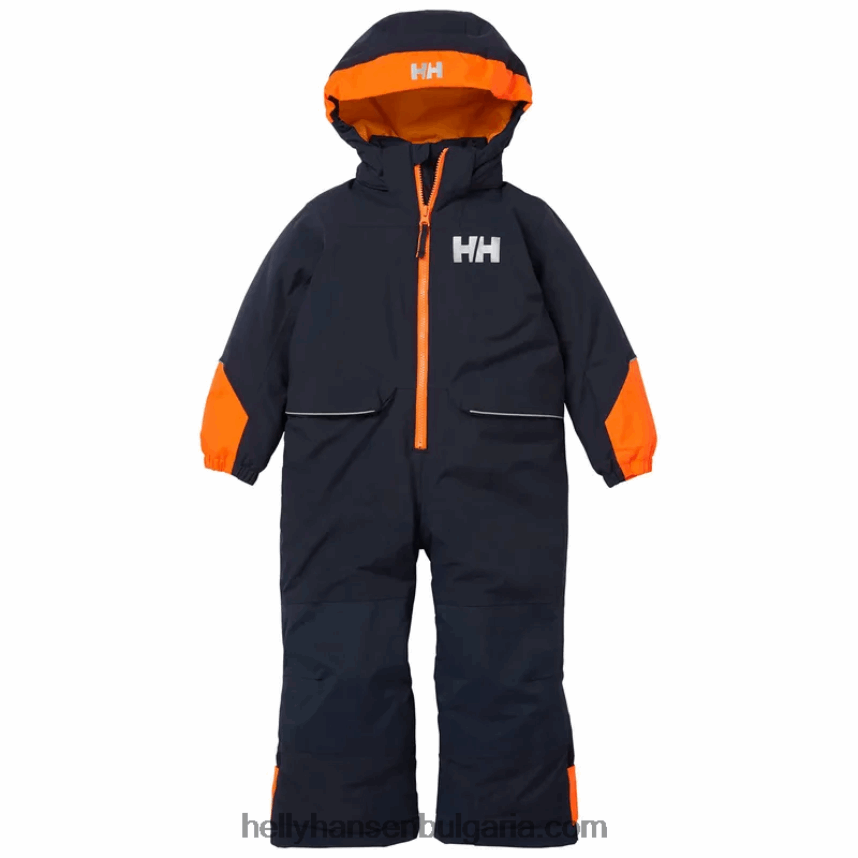 деца детски ски костюм tinden 80V22D2341 скаген синьо Helly-Hansen