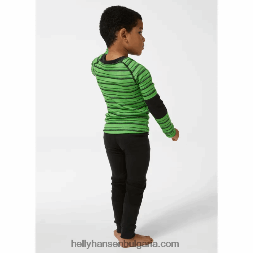 деца Детски hh graphic lifa merino базов слой 80V22D2359 военноморски флот Helly-Hansen