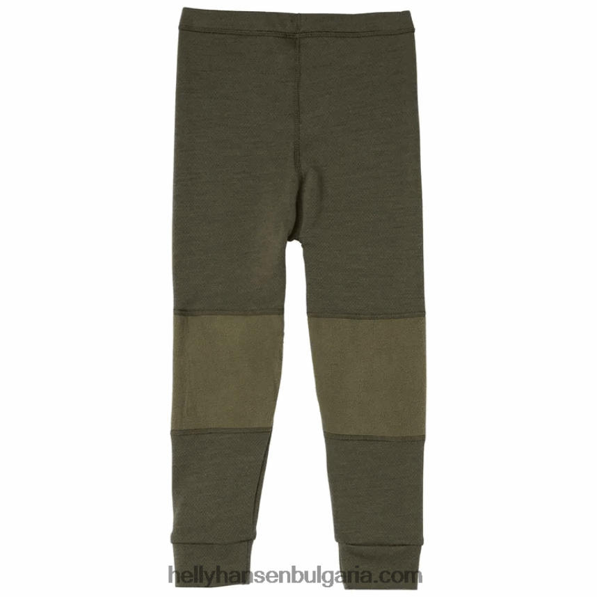 деца Детски hh graphic lifa merino базов слой 80V22D2360 детелина Helly-Hansen