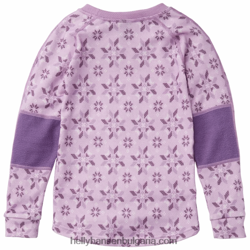 деца Детски hh graphic lifa merino базов слой 80V22D2361 детелина Helly-Hansen