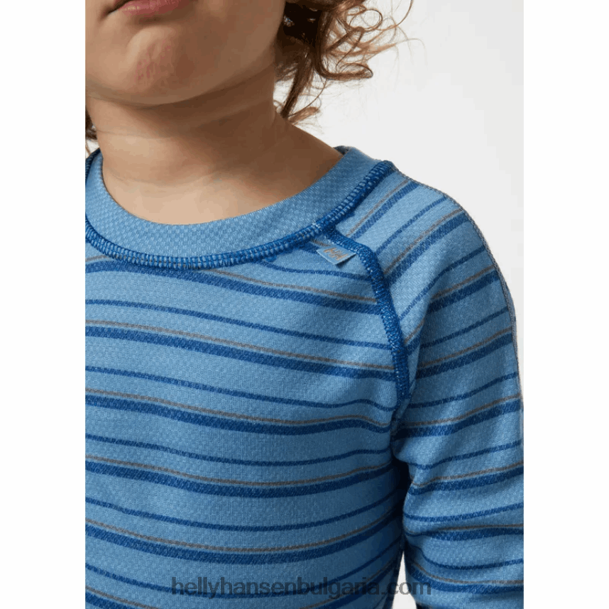 деца Детски hh graphic lifa merino базов слой 80V22D2363 глициния пу Helly-Hansen