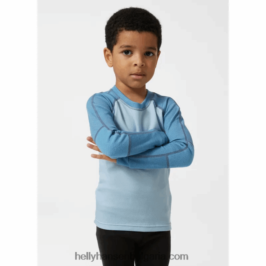 деца детски hh lifa мериносов базов слой 80V22D2355 глициния пу Helly-Hansen