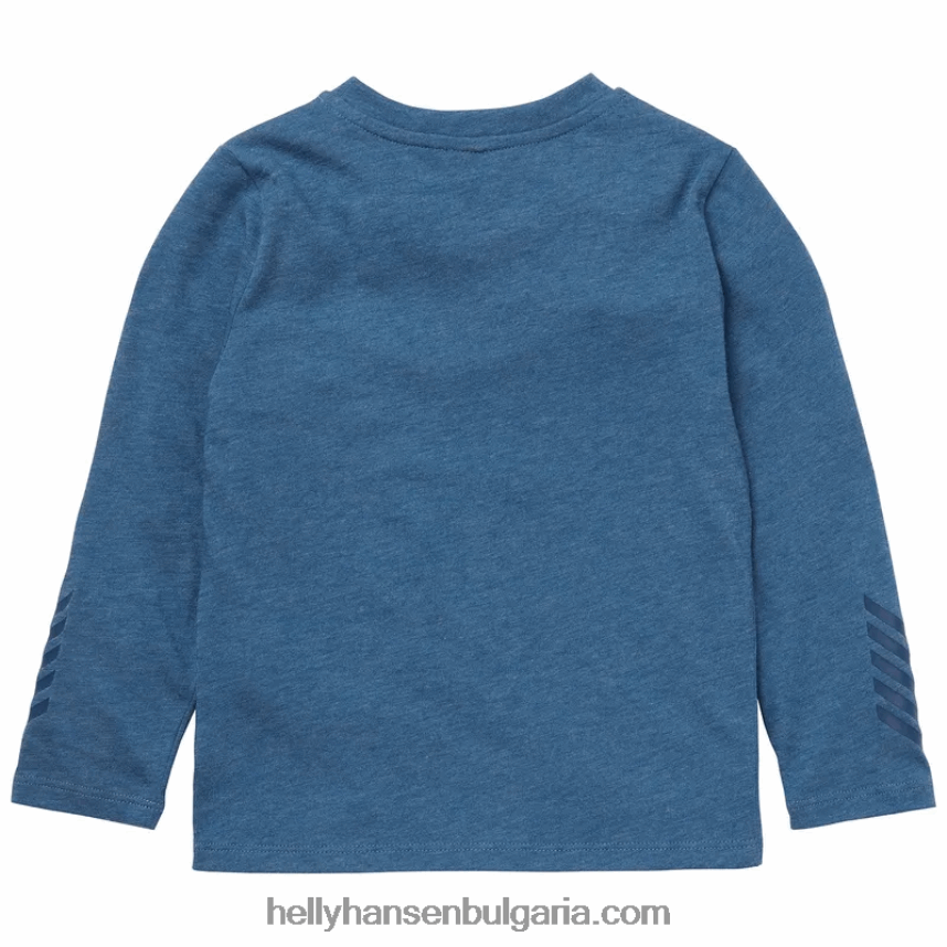 деца детски loen технически основен слой горна част 80V22D2381 прасковено ехо Helly-Hansen