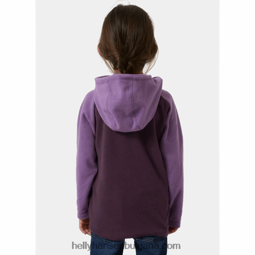 деца детска качулка с полар 80V22D2342 военноморски флот Helly-Hansen