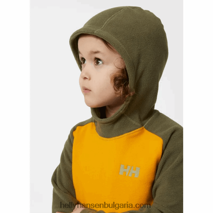 деца детска качулка с полар 80V22D2344 бебешки отряд Helly-Hansen