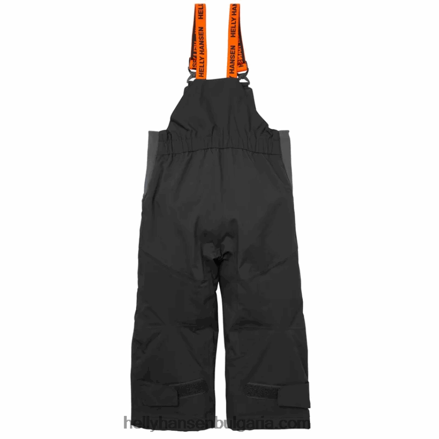 деца изолиран детски нагръдник за ски ездач 2 80V22D2308 синя мъгла Helly-Hansen