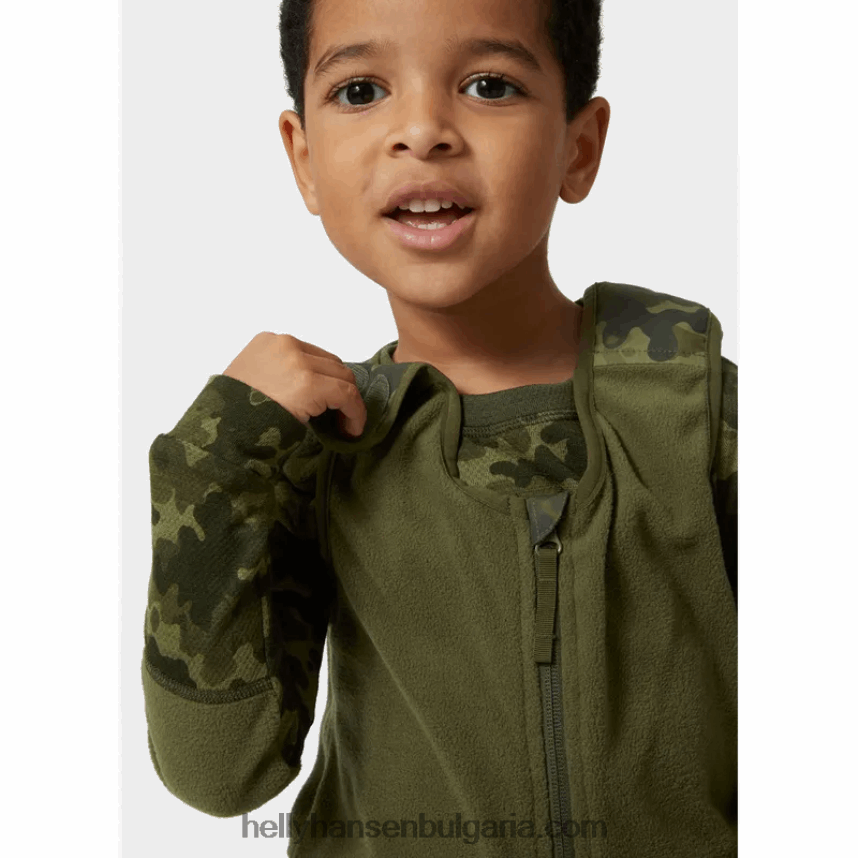 деца Детски вертикални изолирани панталони с лигавник 80V22D2316 натрошена гра Helly-Hansen