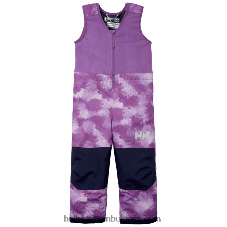 деца Детски вертикални изолирани панталони с лигавник 80V22D2317 полезност гр Helly-Hansen