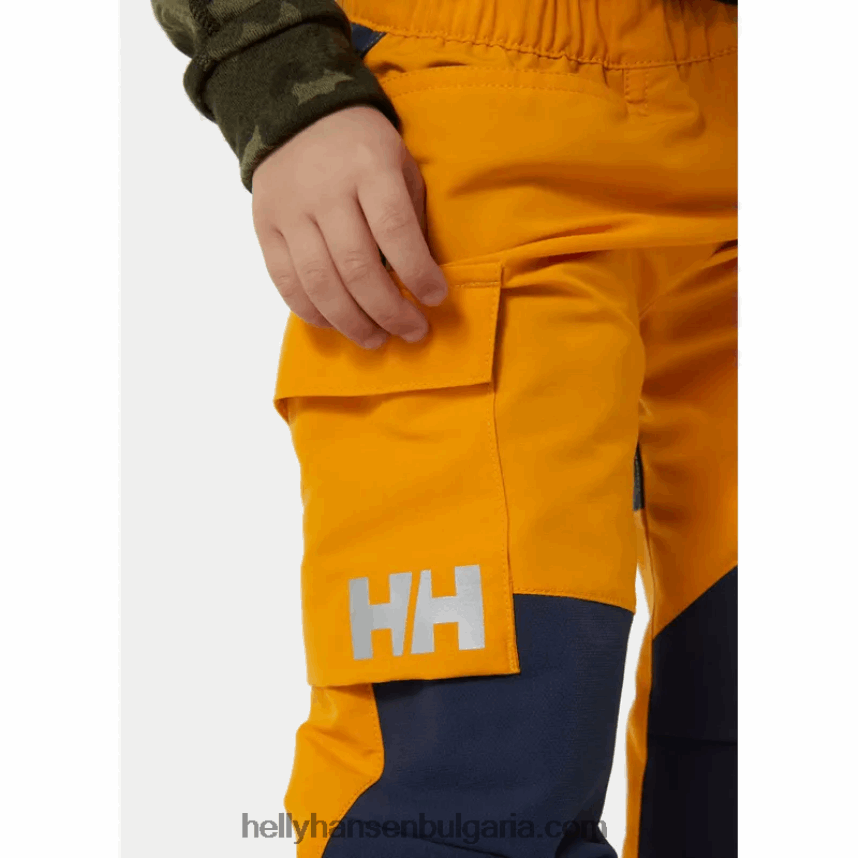 деца детски панталони marka tur 80V22D2328 лав зелено Helly-Hansen