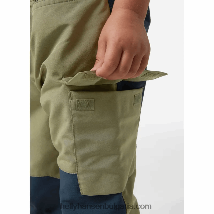 деца детски панталони marka tur 80V22D2329 морошка Helly-Hansen
