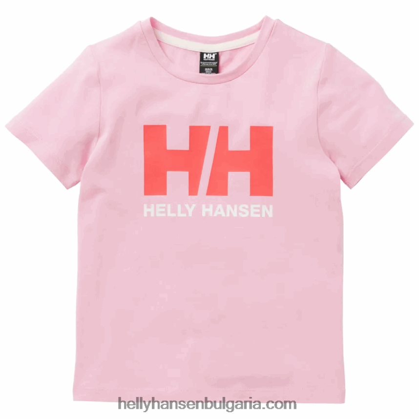 деца детска тениска с лого hh 80V22D2372 бяло Helly-Hansen